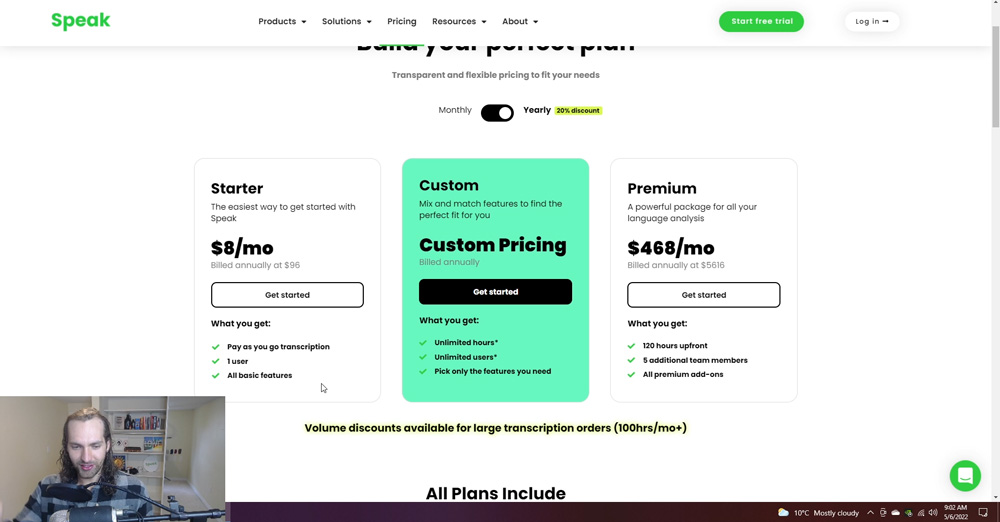 Continued Experiments With Pricing, Freemium vs Free Trial Model & New Real-Time Custom Plan Builder