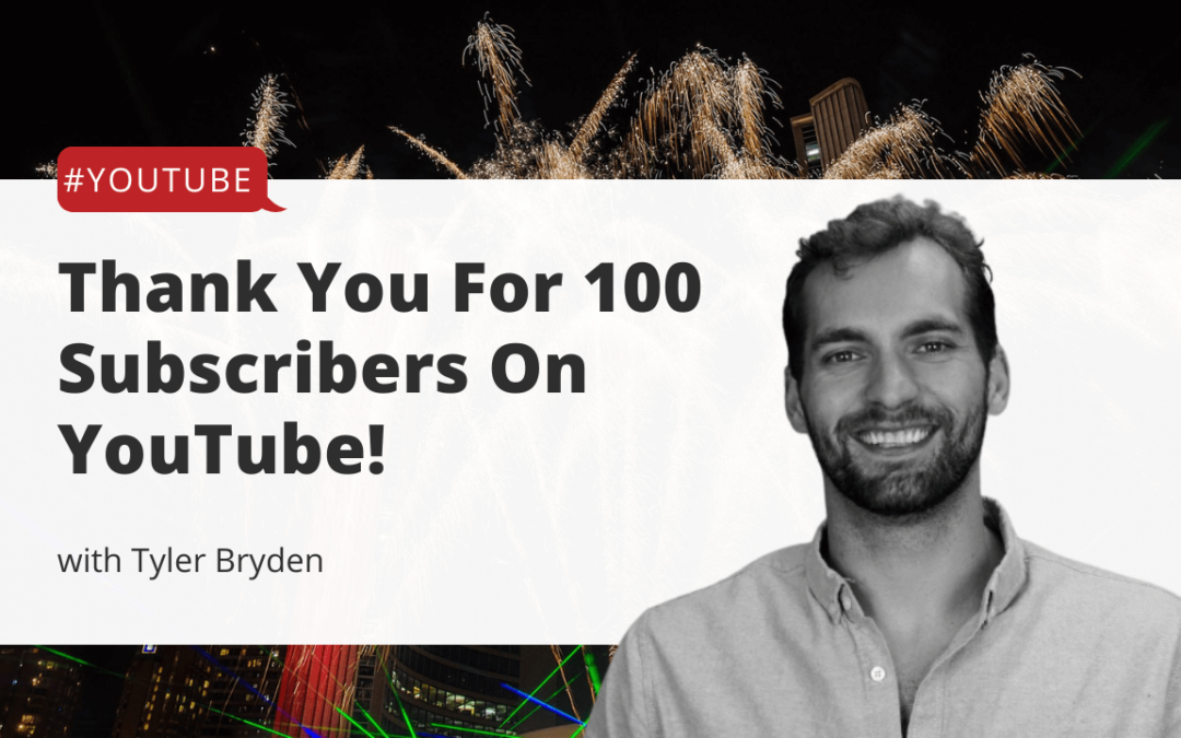 Thank You For 100 Subscribers On YouTube!